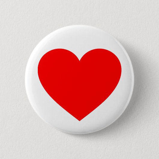 Hart Ronde Button 5,7 Cm (Voorkant)