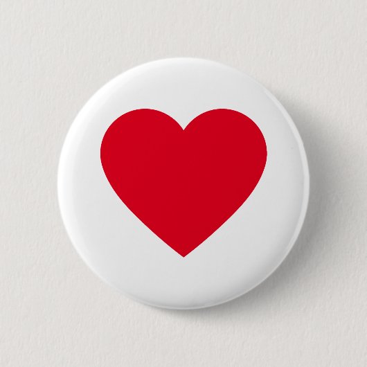 hart ronde button 5,7 cm (Voorkant)