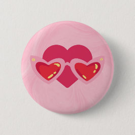 Hart Ronde Button 5,7 Cm