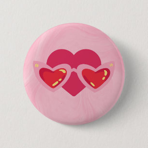 Hart Ronde Button 5,7 Cm