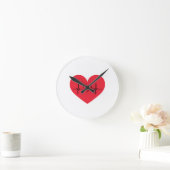 hart ronde klok (Huis)