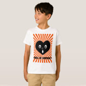 hart rood en wit t-shirt (Voorkant volledig)