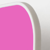 Hart Roze Vierkantjes Pickleball Paddle (Links Detail)