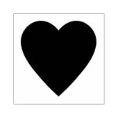 Hart Rubberstempel (Afrduk)