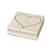 hart rubberstempel (Stempel)
