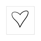 hart rubberstempel (Afrduk)