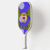 Hart Ruimteschip Modern Pickleball Paddle (Links)