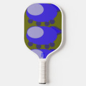 Hart Ruimteschip Modern Pickleball Paddle (Achterkant)