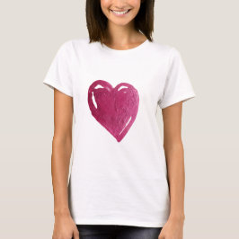 Hart Schilderen Vrouwen Basic T-shirt