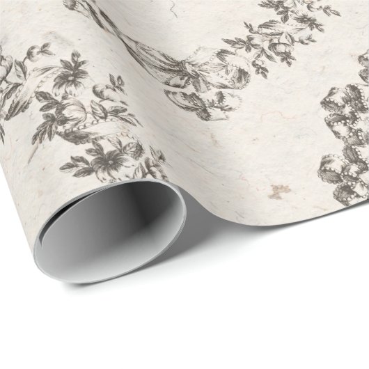 Hart, schuurpapier/omlooppapier cadeaupapier (Rol Hoek)