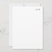 Hart script de avond voor repetitie diner kaart (Achterkant)