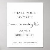 Hart Script Deel een Vrijgezellenfeest van het geh Poster (Voorkant)