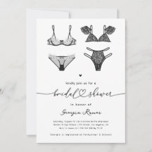 Hart Script & Zwart Kant Lingerie Vrijgezellenfees