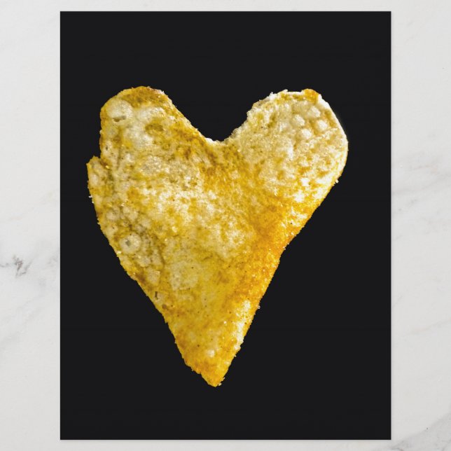 Hart Shaped Potato Chip (Voorkant)