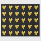 Hart Shaped Potato Chip Cadeaupapier (Vlak)