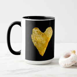 Hart Shaped Potato Chip Mok