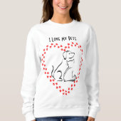 Hart Shirt voor honden en katten (Voorkant)