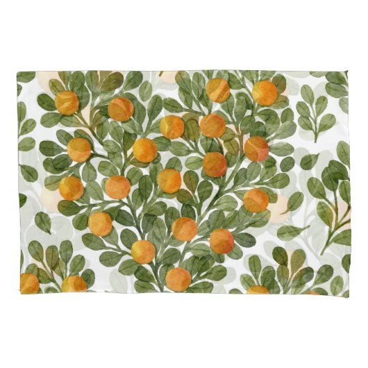 Hart Sinaasappels: Groene takken liefde. Kussensloop (Voorkant)