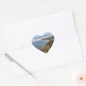 Hart Slapen Beer Duinen Stickers (Envelop)