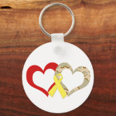 hart sleutelhanger (Voorkant)