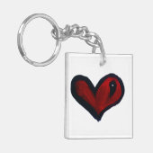 Hart Sleutelhanger (Voorkant Links)