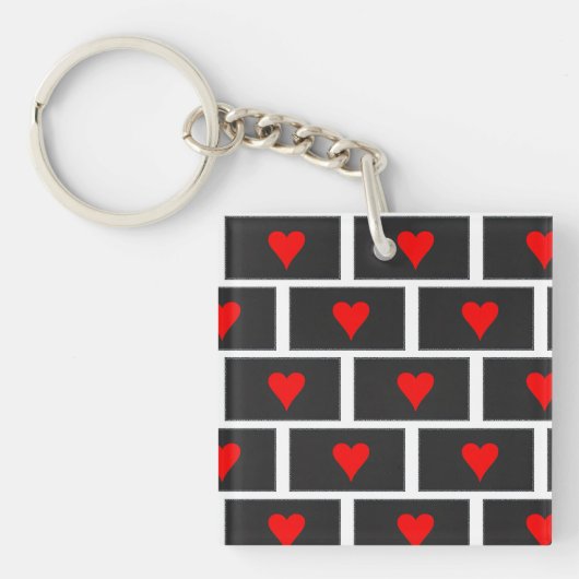hart sleutelhanger (voorkant)