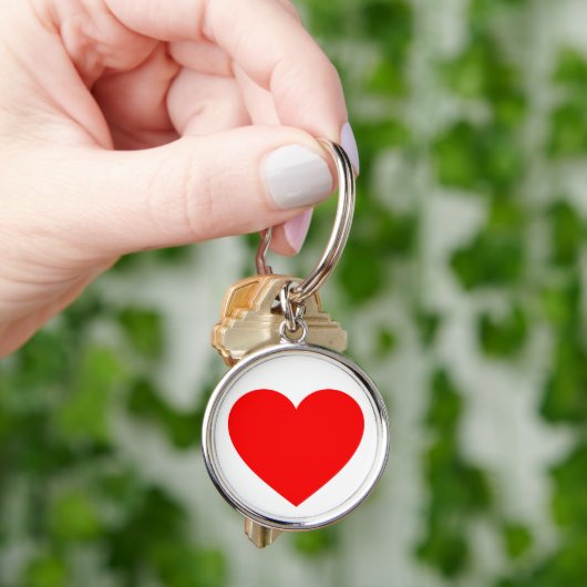 hart sleutelhanger (Hand)