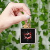 hart sleutelhanger (Hand)