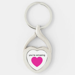 hart sleutelhanger aandenken