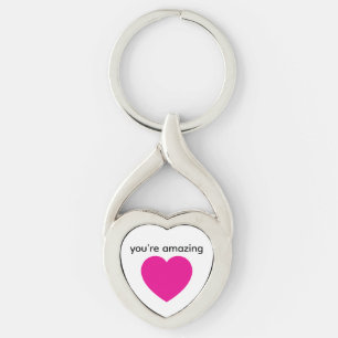 hart sleutelhanger aandenken
