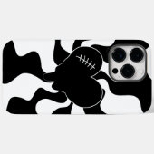 Hart smelten in zwart en wit Case-Mate iPhone case (Achterkant (horizontaal))