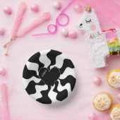 Hart smelten in zwart en wit papieren kommen (Feest)