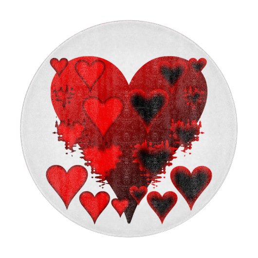 hart snijplank (Voorkant)