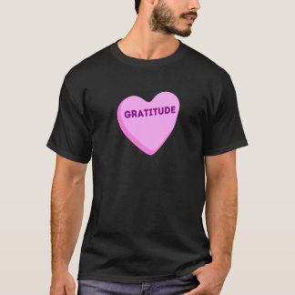 Hart Snoep Dankbaarheid - Dankbare Geschenken T-shirt