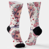 hart sokken (Gebogen)