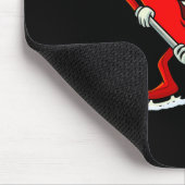 Hart spelen Ice Hockey Cute Valentijnsdag Sport Muismat (Hoek)