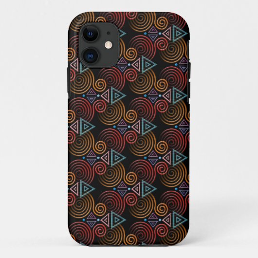HART-spiraalpatroon Case-Mate iPhone Case (Achterkant)