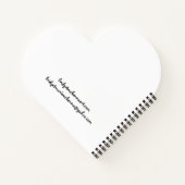 Hart Spiral Notitieboek (Achterkant)