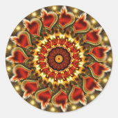 Hart Spiral Sticker (Voorkant)