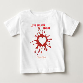 Hart Splash Art – Creatieve Liefdesuiting Design
