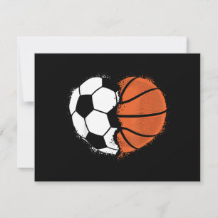 Hart Sport Voetbal Basketbal Bal Liefhebber Valent