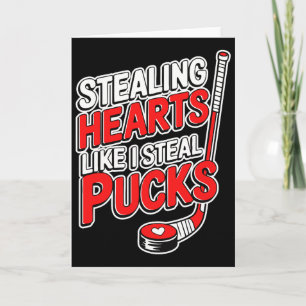 Hart stelen zoals ik puck steel valentijnsdag H Kaart