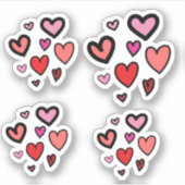 hart sticker (Voorkant)