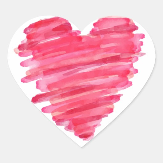 hart sticker (Voorkant)