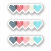 hart sticker (Voorkant)