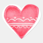 hart sticker (Voorkant)