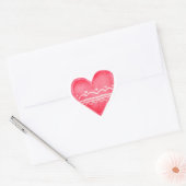 hart sticker (Envelop)