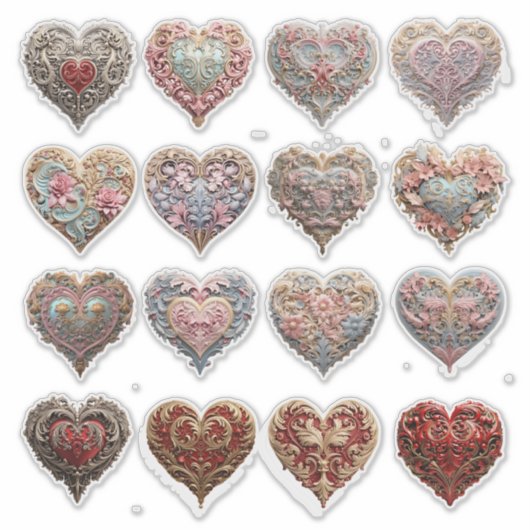  hart sticker (Voorkant)