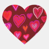 hart sticker (Voorkant)