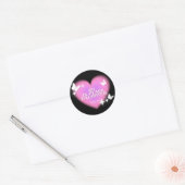 Hart Sticker Bijbelvers Sticker Geloof Sticker (Envelop)